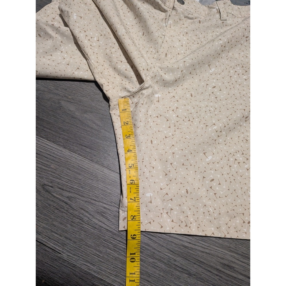 Adidas Ultimate 365 Men's Brown Flag Print Golf Athleisure Shorts Size 36x8.5 - Picture 6 of 8
